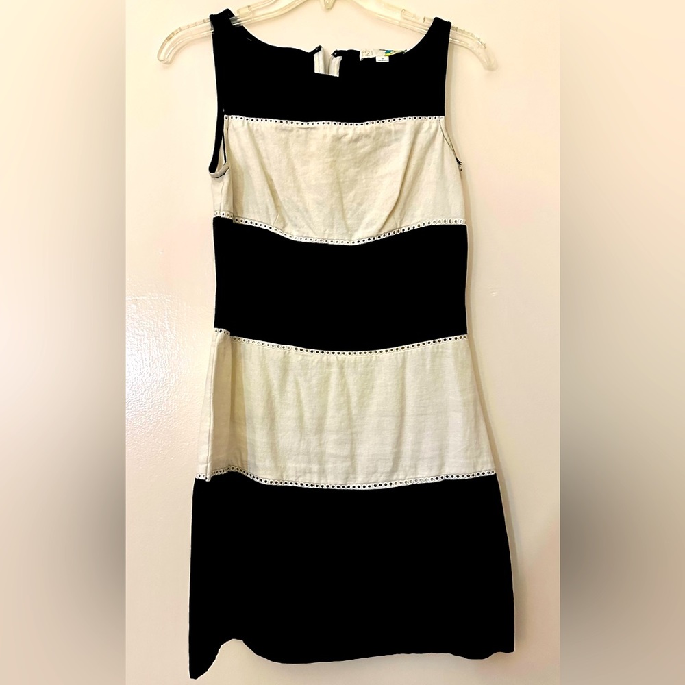 Forever 21 Linen Striped Dress